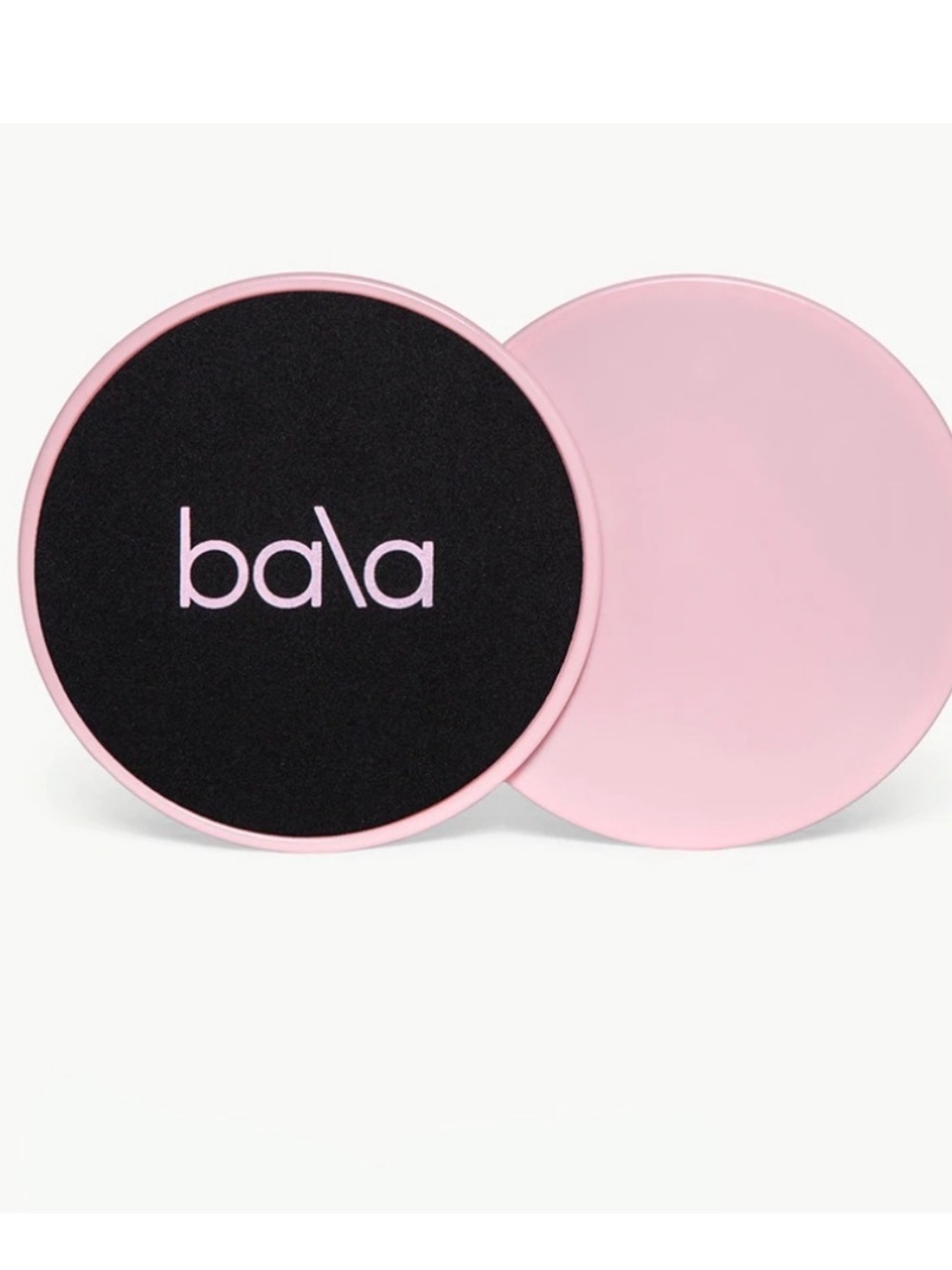 Bala pilates slide discs set nip new pink round